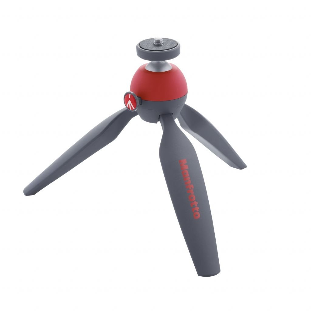 Manfrotto PIXI statív mini, červený - MTPIXI-RD